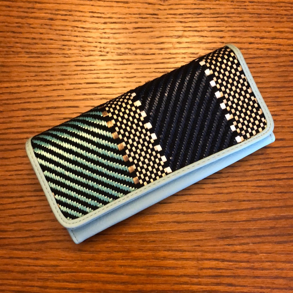 Blue RFID Portected Wallet
